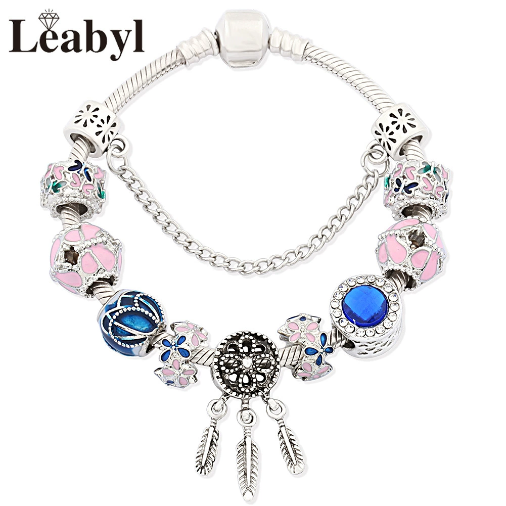 Blue crystal bracelet, Aliexpress