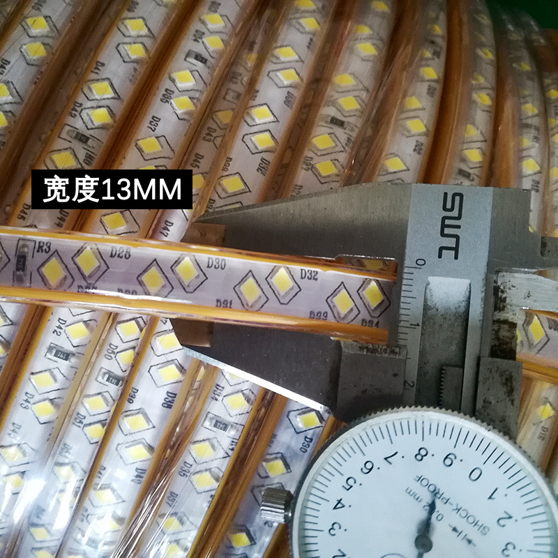Tira de Luz LED Flexible de Alta Tensión 220V 2835 Impermeable para Interiores y Exteriores image 6