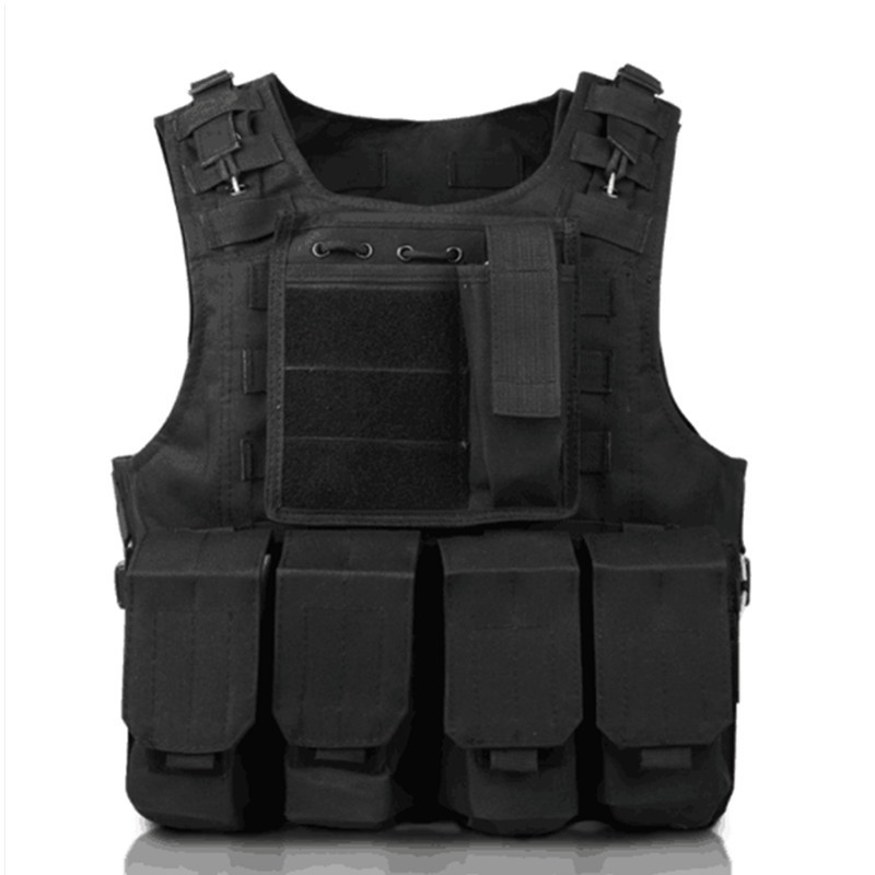 Outdoor Multifunctional Tactical Vest Vest Black Vest Amphibious Combat Vest Combat Vest Amphibious Combat