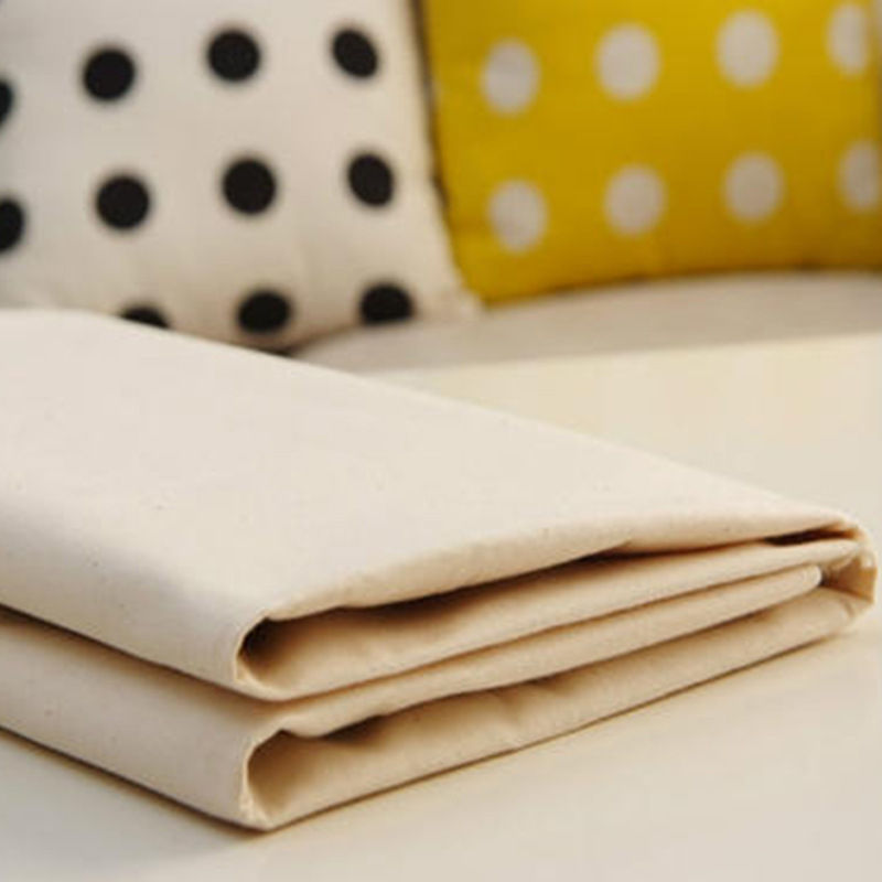 涤棉混纺108*58斜纹坯布 纯白厚布tc白布箱包里布面料现货批发