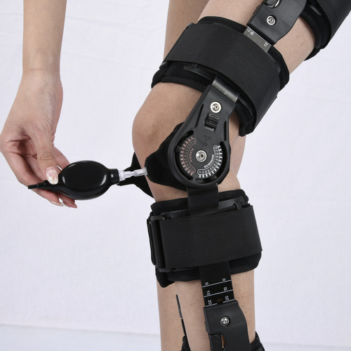 Fixed belt integrated knee joint adjustable fixed brace, easy to wear, upgraded knee joint patella protector