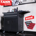 TANKSTORM纹身车多功能推车纹身理发店移动工具柜铁皮工具车