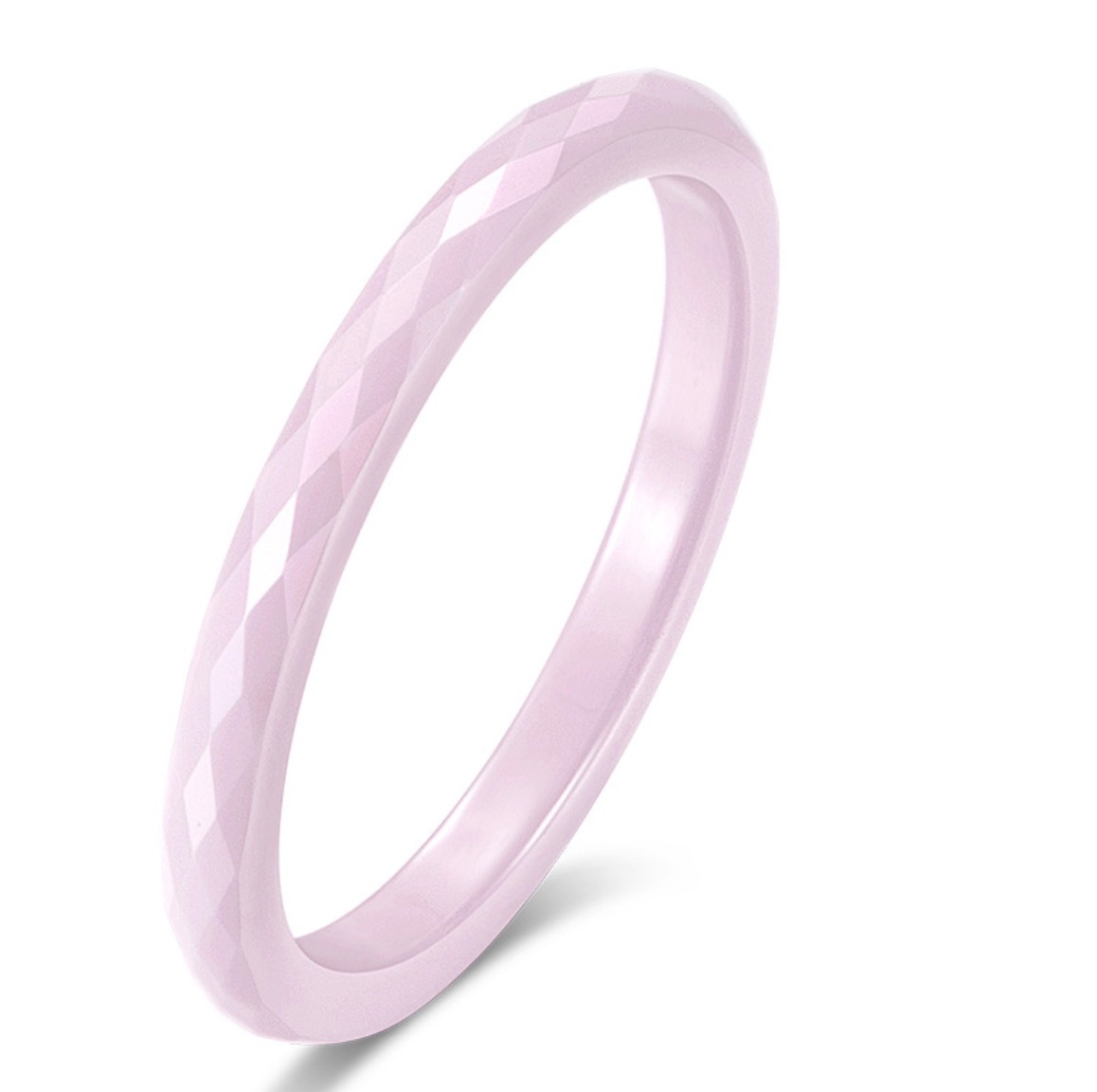 White fashionable ceramic bracelet