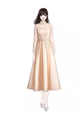 Vestido largo de dama de honor 2026, ajustado, de manga larga, para coro, banquete, graduación, grupo de hermanas, vestido de noche entallado, vestido de hada. image 11
