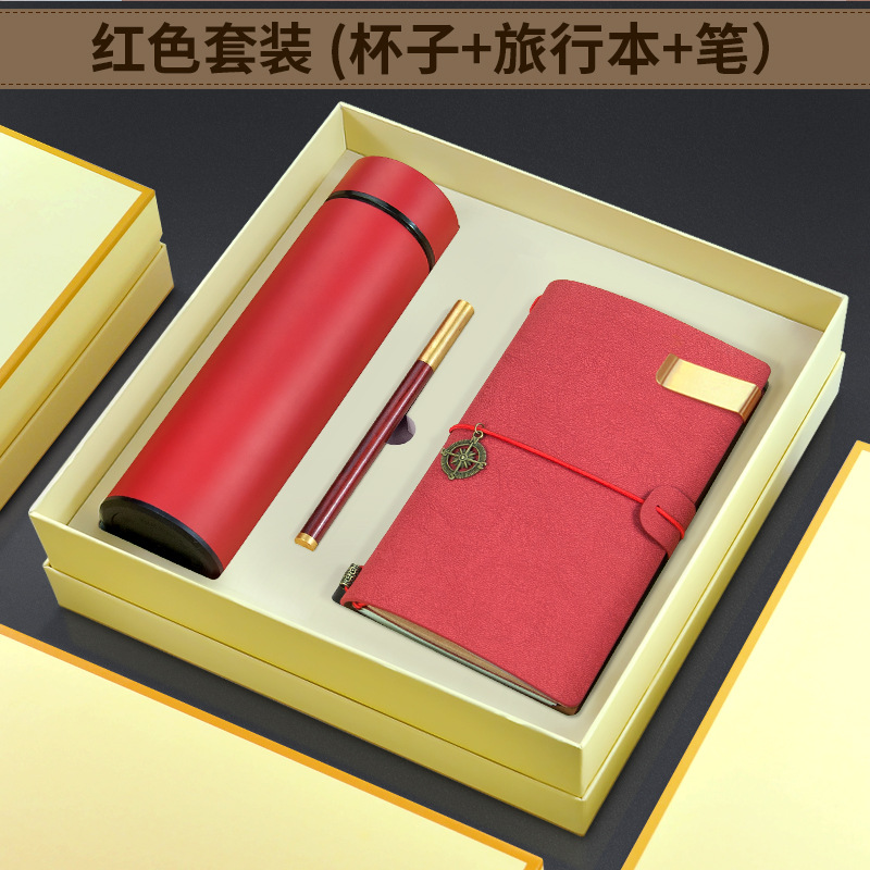 Set de regalo empresarial con ventosa, práctico para apertura, reuniones anuales o clientes, con logotipo impreso