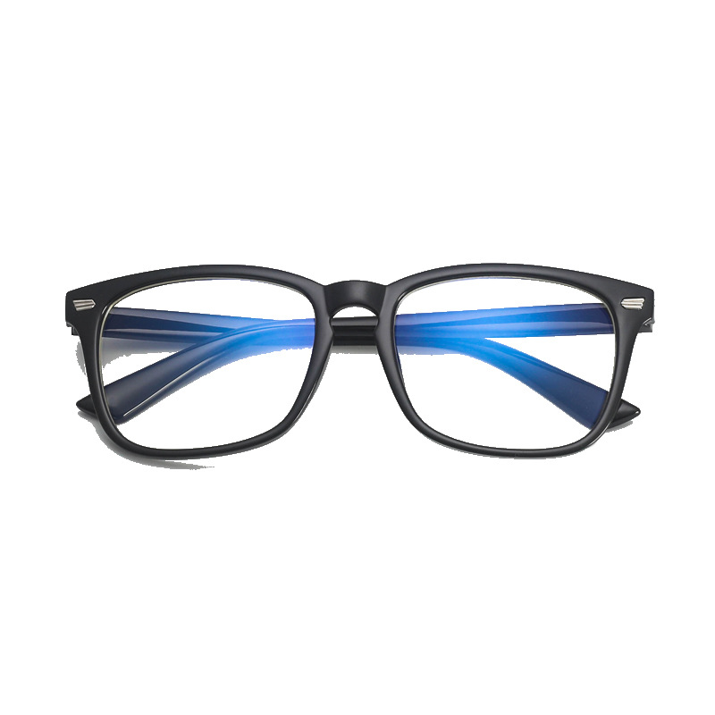 Las nuevas gafas planas de montura grande de estilo europeo y americano de Raine, gafas anti-luz azul, gafas cuadradas pequeñas con forma de ala, montura roja ligera. image 7