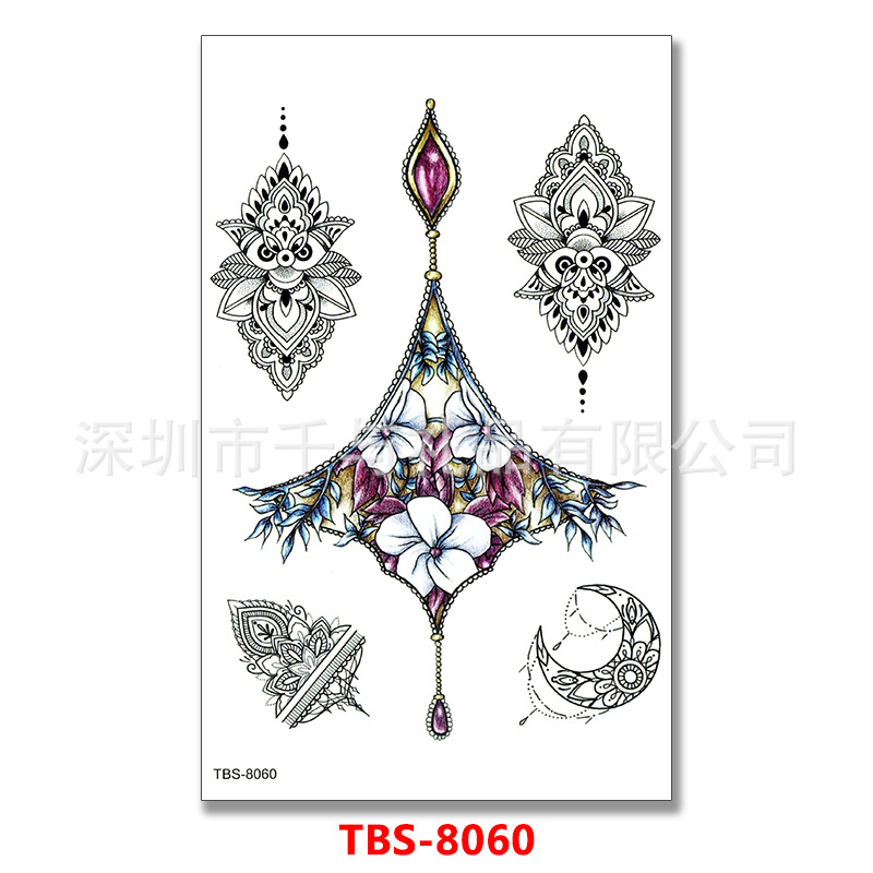 Fashionable tattoo stickers