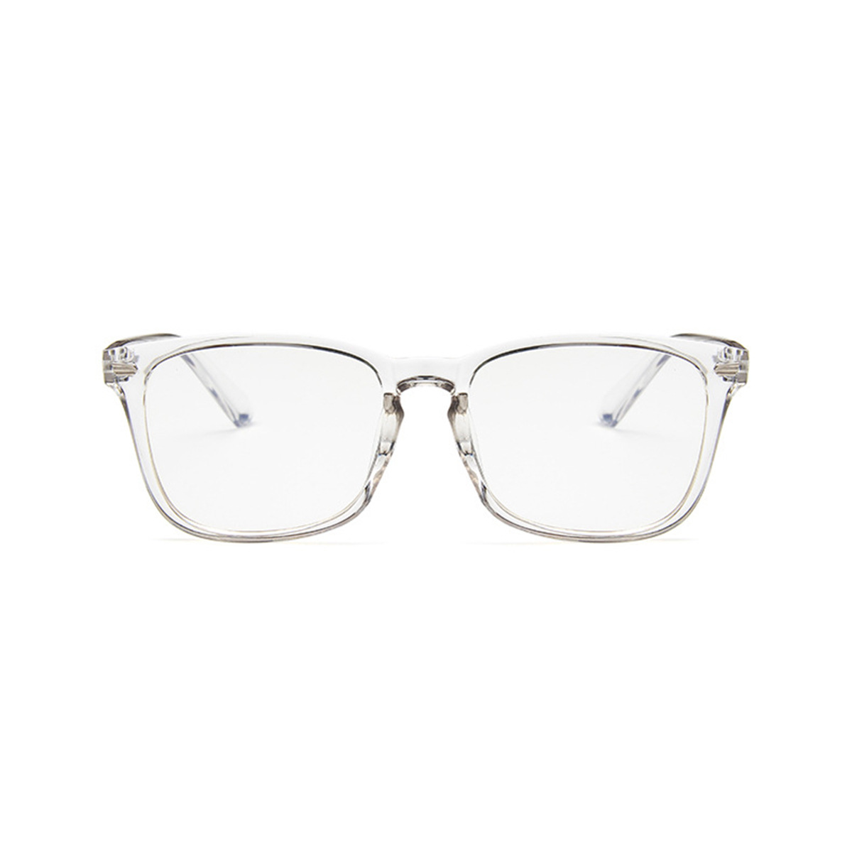 Las nuevas gafas planas de montura grande de estilo europeo y americano de Raine, gafas anti-luz azul, gafas cuadradas pequeñas con forma de ala, montura roja ligera. image 13