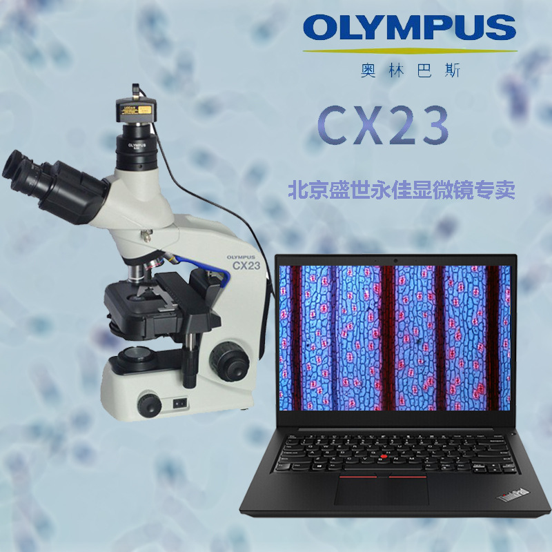 奥林巴斯光学生物显微镜CX23双目三目临床医学高校验室显微镜科研