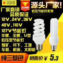 低压节能灯12V 24V 36V 48V 110V 127V交直流节能灯 煤矿工地用灯