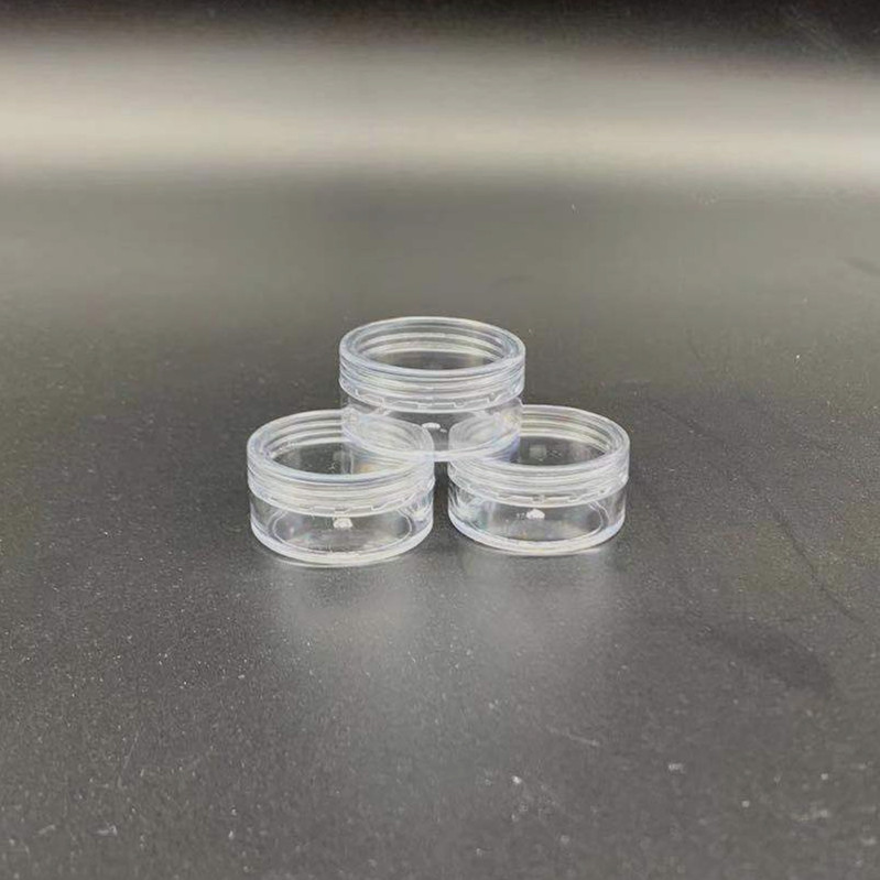 10g克膏霜瓶 面霜盒 眼霜盒DIY瓶 直角盖分装瓶 塑料试用装盒瓶