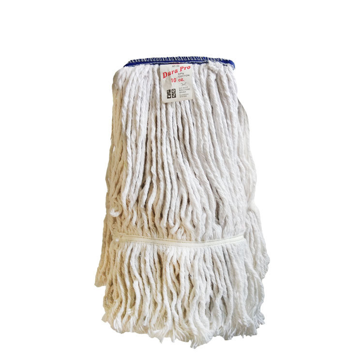 Hongtianli wax mop head standard cotton yarn mop wide round mop microfiber white cloud type replacement head