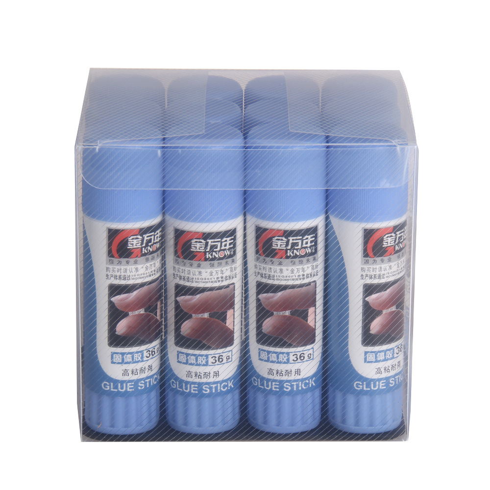 批发金万年K-6108A固体胶 大瓶固体胶 胶棒 36g粘耐用固体胶
