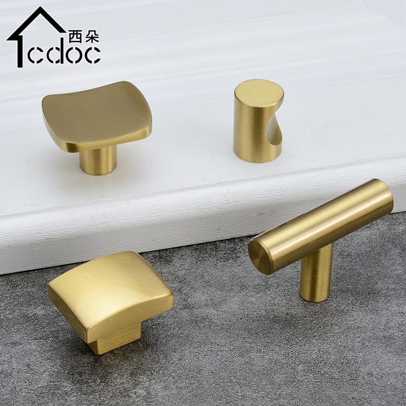Bronze pull hand shoe cabinet drawer cabinet hardware pure copper…