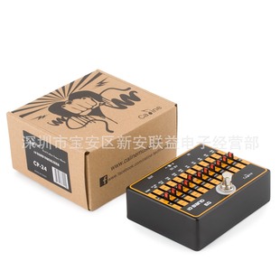 Cp-24 Eq 10 Bande Pedale Equalizzatore Caline CP-24 - 10 Bande Per Chitarra E Basso Equalizzatore 31hz-16khz