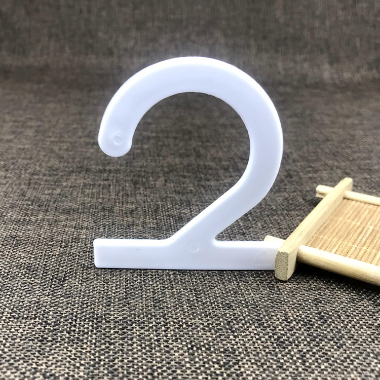 厂家直销塑料挂钩 透明问号钩彩盒挂钩塑胶挂钩 PP挂钩