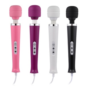 In-line powerful vibration massage stick charging large vibrator female masturbation AV stick adult supplies cross-border exclusive