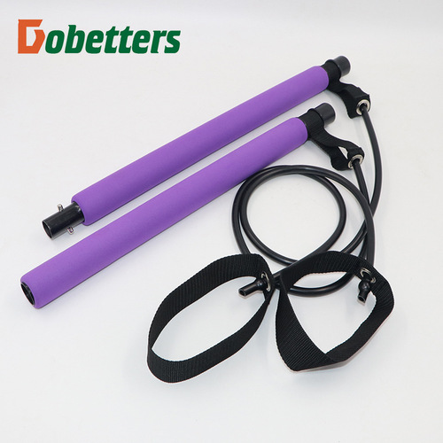 Functional yoga tension bar, chest expansion arm strength bar, yoga bar, Pilates bar, fitness bar, Pilates bar manufacturer