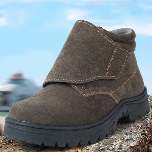 Welder labor protection shoes anti-smash and puncture safety shoes labor protection safety protection welding anti-scalding construction site factory wear-resistant