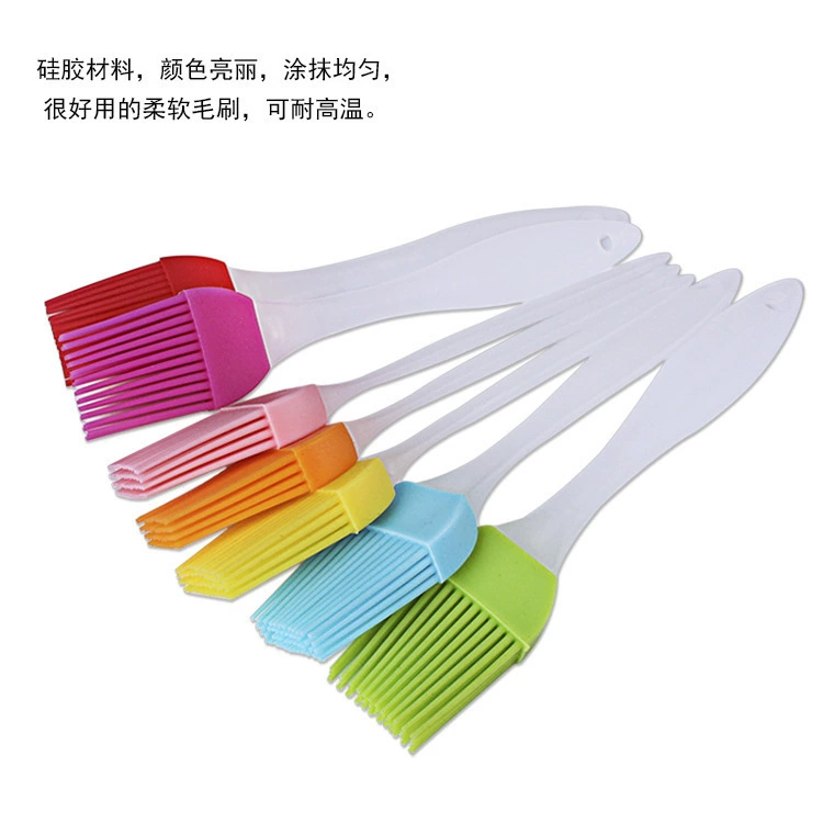 Инструменты для выпечки Высокотемпературная устойчивая силиконовая щетка Выпечка BBQ Brush Торт Крем BBQ Brush Барбекю маленький размер