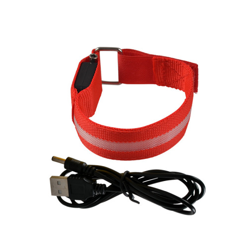 Wholesale Sports LED Luminous Bracelet USB Luminous Armband Charging Bracelet Armband Cheer Equipment