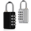 Large and small password key double unlock padlock can retrieve password decoding lock