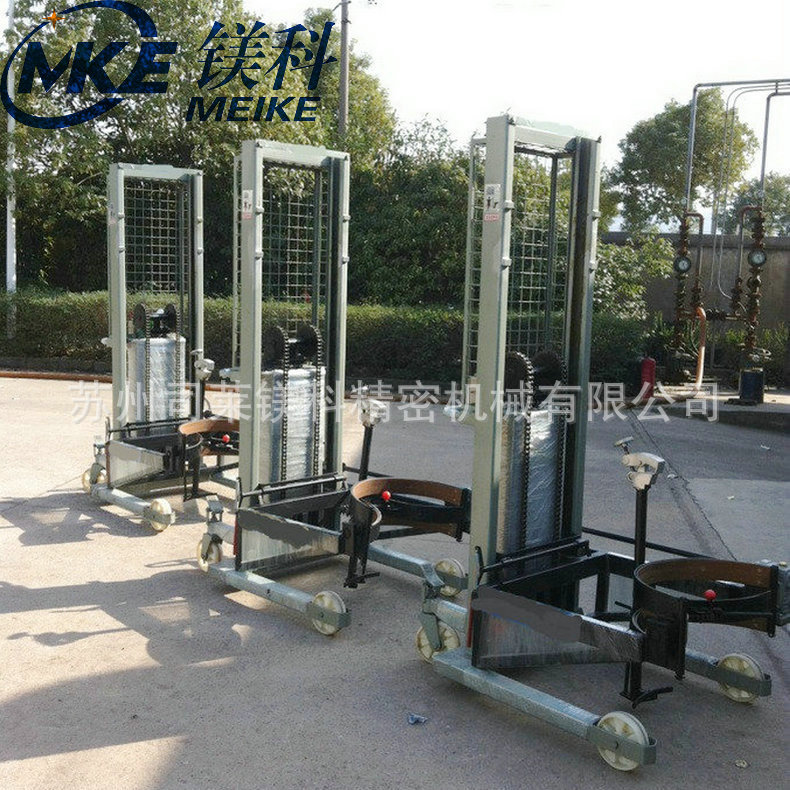 生产厂家不锈钢气动倒料机 200L化工桶气动倒料机 气动旋转倒料机