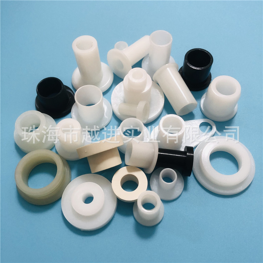 直销 白色ABS隔离柱 圆柱绝缘垫片 尼龙空心柱