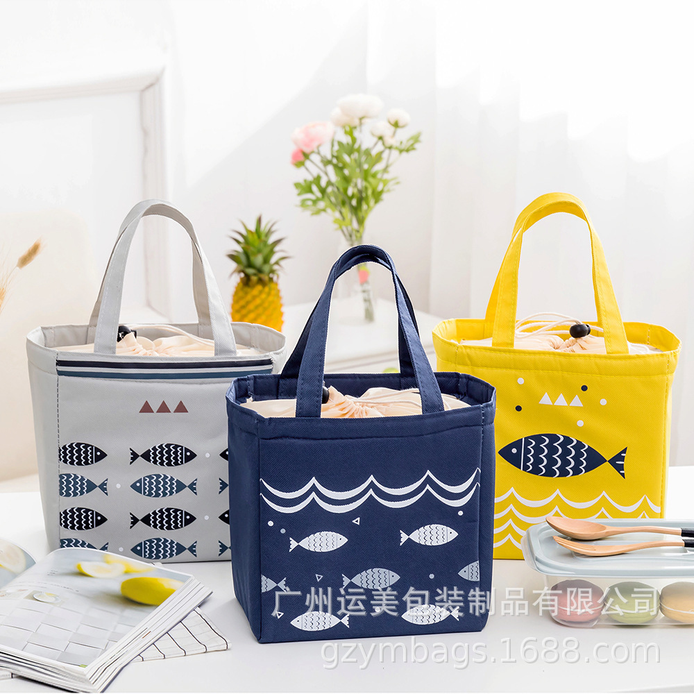 广州厂家专业定日式牛津布保温袋防水便当袋加厚便当包冰包