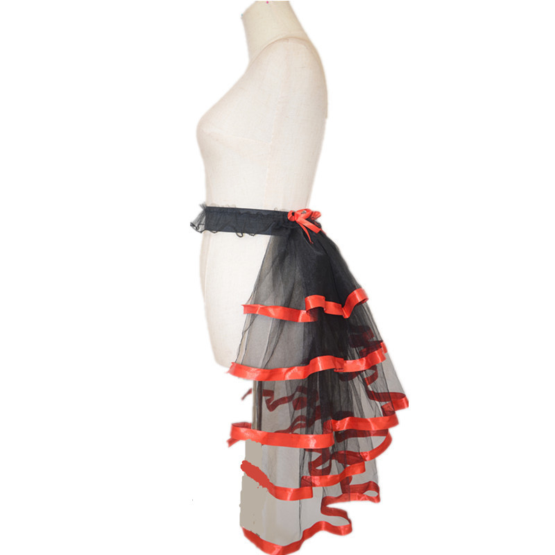 Cross-Border Batch Stage Performance Game Dress up Lace-Up Tutu Skirt Elastic Half-Page Skirt Multi-Color One-Size-Fits-All Sexy Underwear