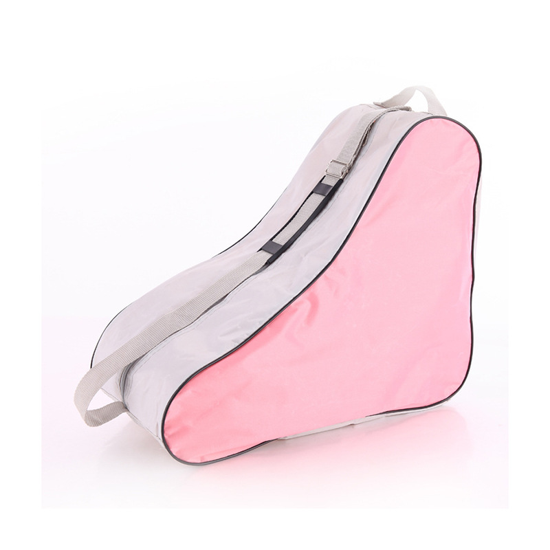 Gran bolsa universal de zapatos de patinaje sobre ruedas patines para niños bolsa al por mayor patines mochila tamaño pequeño bolsa de doble fila