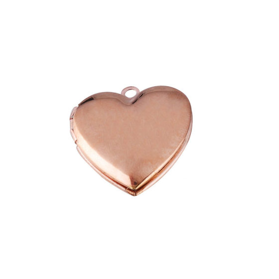 316L mirror stainless steel heart love heart-shaped box DIY lovers heart-shaped jewelry accessories pendant 22.6*25mm