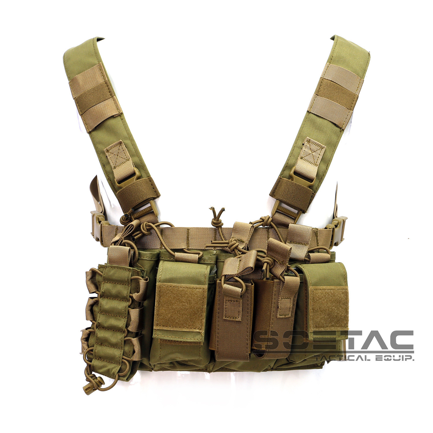 Camuflamiento táctico D3 chaleco de pecho para hombres y mujeres de verano ligero chaleco transpirable multifuncional chaleco de patrulla de pecho colgante