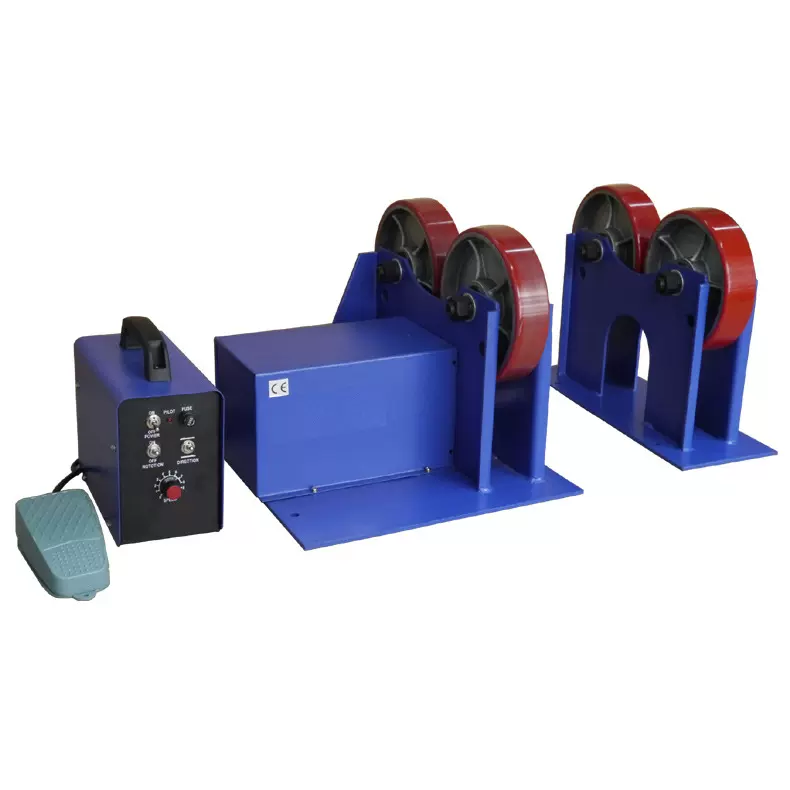 1吨自动焊接滚轮架可调控制变位机管子圆筒法兰管道切割焊接设备