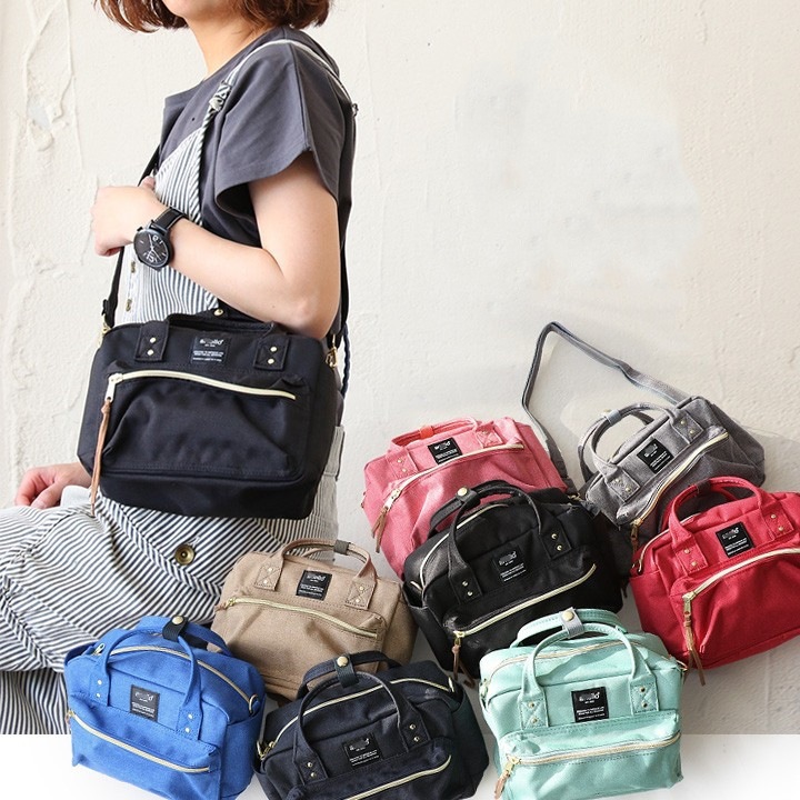 跨境日本乐天波士顿包2way斜挎包手提包should bag背包口金包bag
