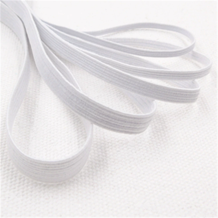 White elastic trousers, wholesale, on elastic band