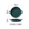 INS Nordic handle baking plate ceramic plate ovens oven baked rice plate dessert dessert salad breakfast plate