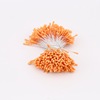 One tie 410 matte noodles flower heart simulation gypsum 2mm flower core DIY hair bun accessories materials