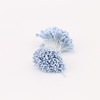 One tie 410 matte noodles flower heart simulation gypsum 2mm flower core DIY hair bun accessories materials