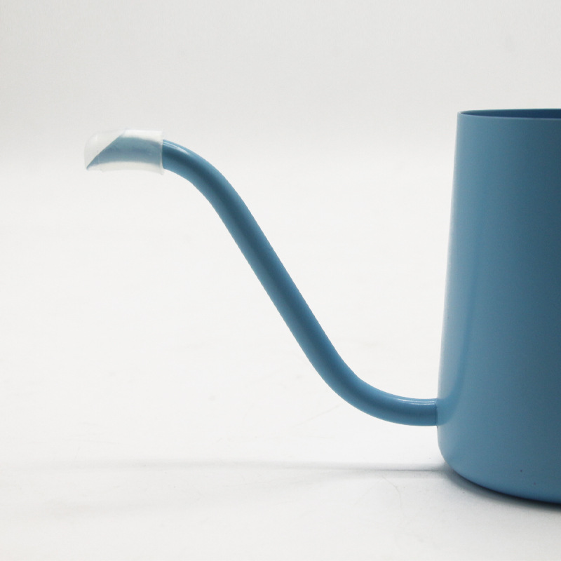 Hervidor de café portátil de acero inoxidable 304 con boquilla fina, para preparación manual, ideal para café en bolsas de colores, oferta de liquidación.