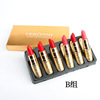 Bullet, lipstick, set, gift box, orange lip gloss, dirty orange, Birthday gift