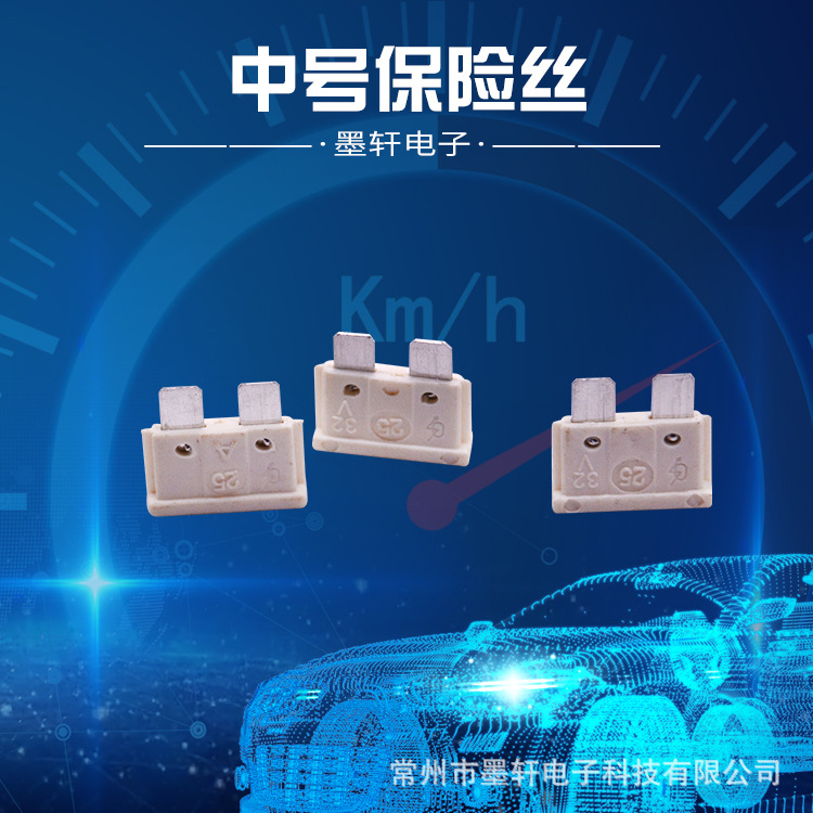 常州厂家供应 中号保险丝插片保险丝汽车保险丝保险片 欢迎选购