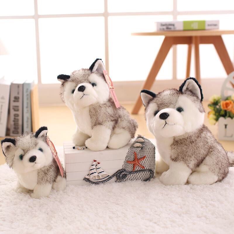 Simulation husky plush toy children's doll birthday gift doll machine doll company event gift wholesale