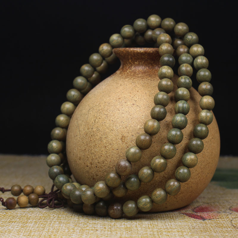 American green sandalwood beads bracelet 108 beads with fragrance for men and women long-term supply wholesale