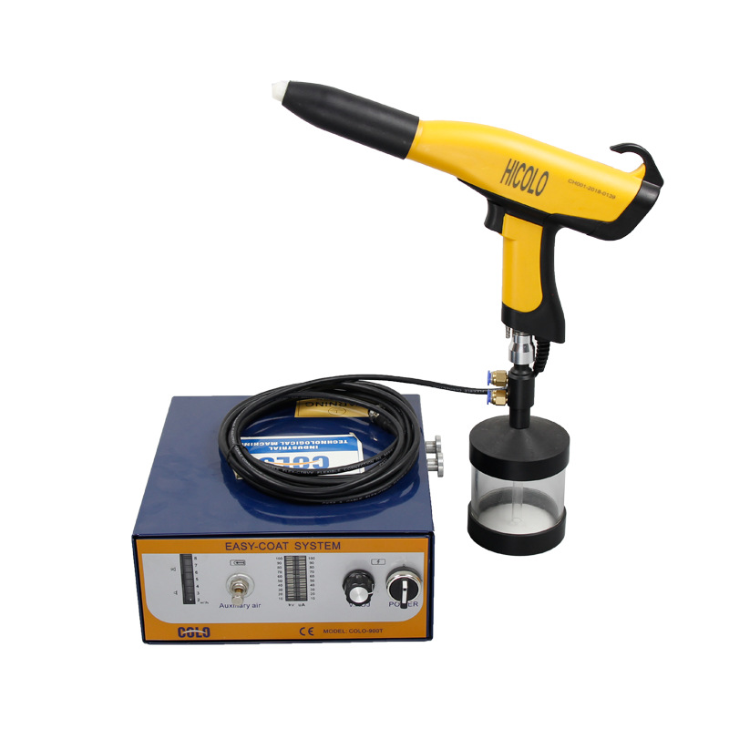 厂家供应实验型静电粉末喷枪 粉杯试样测试便携式静电喷枪喷涂机