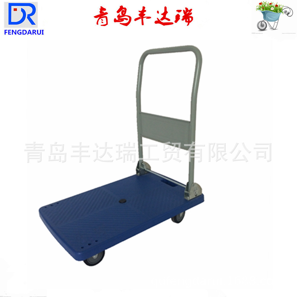 厂家销售 100公斤载重可折叠易收纳商场物流仓库用小型运输货仓车