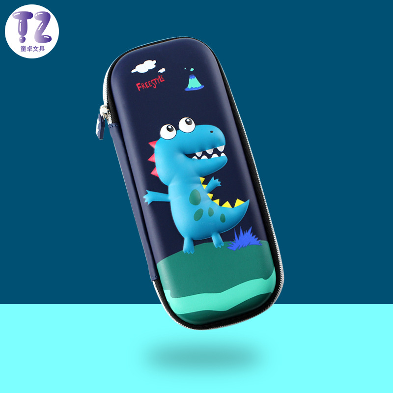 Bolsas de bolígrafo de estudiantes de primaria de alto valor nominal simple caja de papelería de gran capacidad caja de lápiz antisucio bolsas de papelería para niños