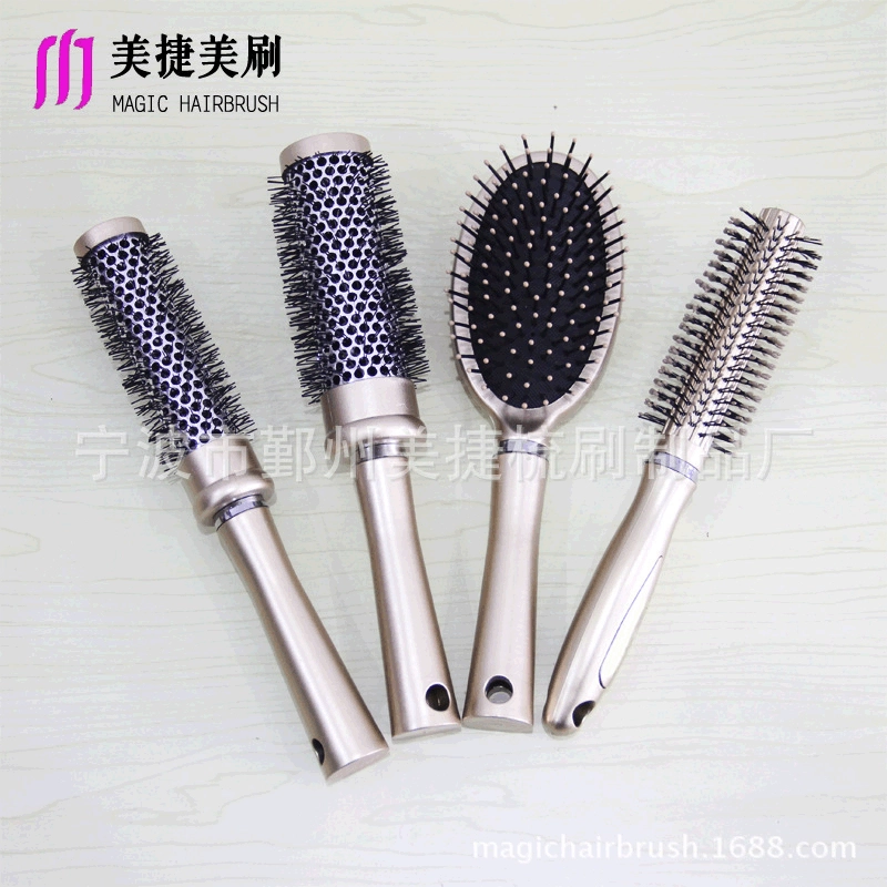 Прямая поставка с фабрики Профессиональный парикмахерский гребень для вьющихся волос груша цветок прямые волосы выдувной стиль гребень рулон гребень цилиндр гребень