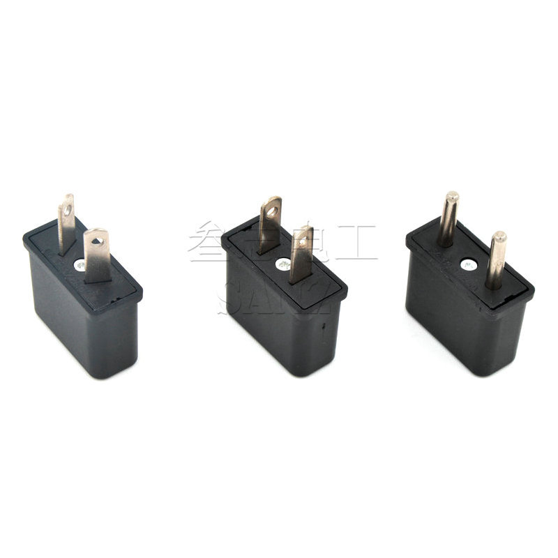 Venta directa de fábrica transfronteriza dedicada enchufe de conversión de energía para adaptador pequeño estándar americano estándar europeo estándar australiano estándar hierro