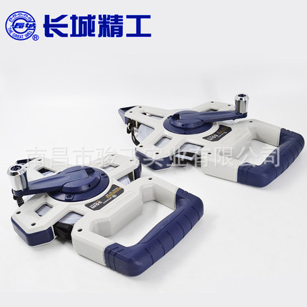 长城精工30米50米钢卷尺工程尺尼龙防水防锈耐磨防摔